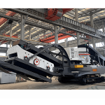 履带筛分破碎站