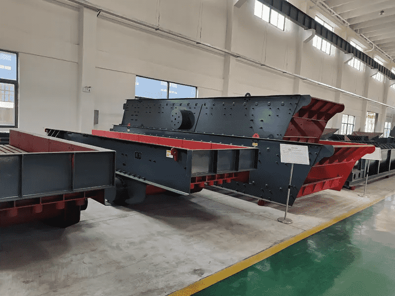 砂石骨料生產(chǎn)線主要用到哪些設(shè)備 2 ZSW振动给料机